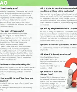 Luxarise® Moringa & Berberine 10-IN-1 Advanced Nano Microneedle Patch